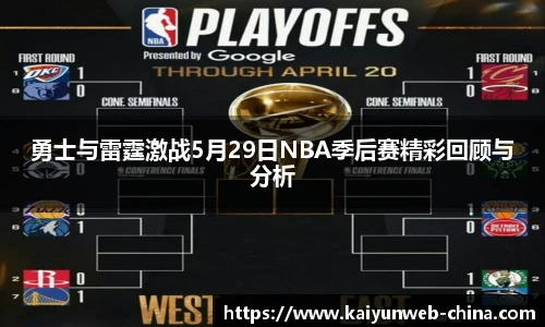 勇士与雷霆激战5月29日NBA季后赛精彩回顾与分析